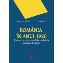 Romania in anul 1920. Eforturi pentru consolidarea statala. Culegere de studii de Gheorghe Sbarna
