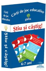 Stiu si castig! Carti de joc educative