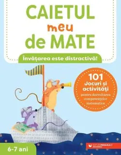 Caietul meu de mate 6-7 ani de Keri Brown