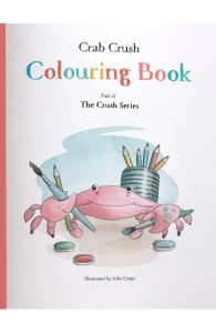Crab Crush. Colouring Book