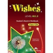 Curs limba engleza Wishes B2. 2 audio Set 9 CD de Virginia Evans