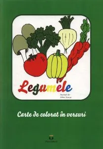 Legumele, bloc de colorat in versuri de Mihai Neacsu