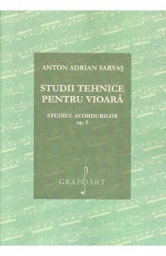 Studii tehnice pentru vioara. Studiul acordurilor Opus 5
