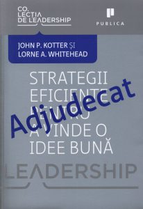 Adjudecat. Strategii eficiente pentru a vinde o idee buna