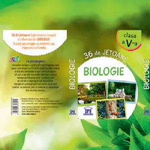 Biologie - 36 de jetoane pentru clasa a V-a