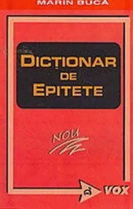 Dictionar de epitete de Marin Buca
