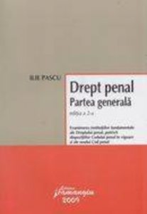 Drept penal. Partea generala editia a II- a