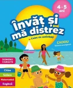 Invat si ma distrez 4-5 ani de Stephanie Grison