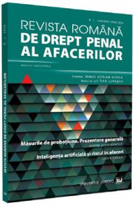 Revista romana de drept penal al afacerilor Nr.1 Ianuarie