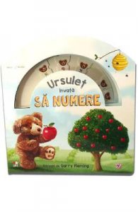 Bebe invata. Ursulet invata sa numere