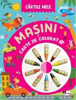 Cărțile mele de colorat. Mașini de Dreamland Publications