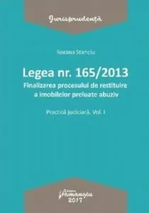 Legea nr. 165/2013 de Roxana Stanciu