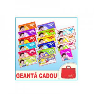 Pachet 16 bucati - Invat prin joc   o geanta cadou
