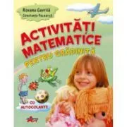 Activitati matematice pentru gradinita cu autocolante de Roxana Gavrila