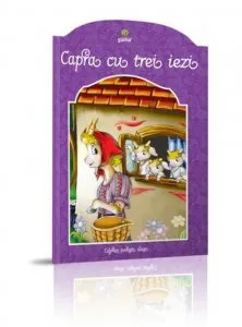 Capra cu trei iezi. Carte de colorat