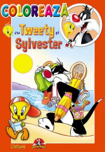 Coloreaza cu Tweety si Sylvester 4