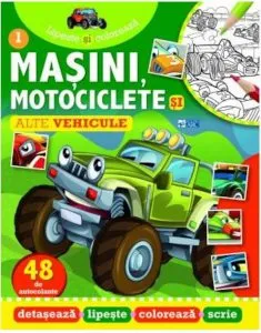 Lipeste si coloreaza masini, motociclete si alte vehicule