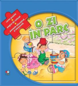 O zi in parc. Carte puzzle