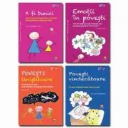 Pachet Parenting 1. Povesti educative terapeutice (4 carti): A fi bunici, Emotii in povesti, Povesti linistitoare, Povesti vindecatoare de Marta Sala