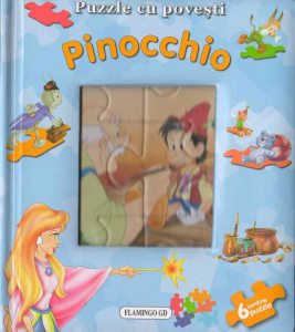 Pinocchio - puzzle cu povesti