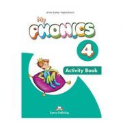 Curs limba engleza My Phonics 4 Caiet cu App