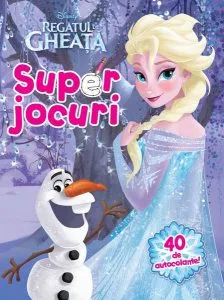 Disney. Regatul de gheață. Superjocuri (40 de autocolante) de Disney