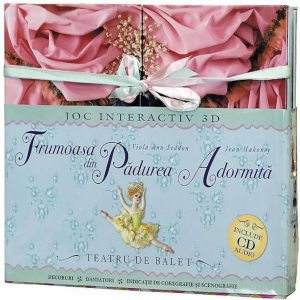 Frumoasa din padurea adormita - Joc interactiv 3D - Include CD audio