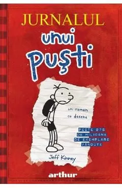 Jurnalul unui pusti Vol.1 de Jeff Kinney