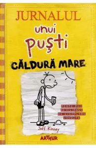 Jurnalul unui pusti Vol.4: Caldura mare de Jeff Kinney