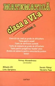 Matematica clasa a VI-a, partea 1 de Petrus Alexandrescu