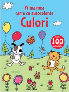Prima mea carte cu autocolante. Culori
