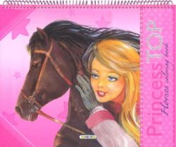Princess Top. Horses coloring book 2