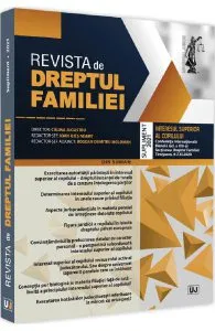 Revista de Dreptul Familiei. Supliment 2021