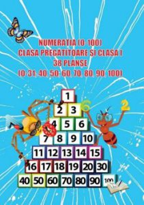 Numeratia (0-100), clasa pregatitoare si clasa I, 38 planse