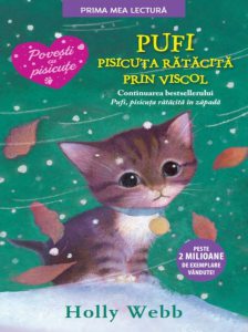 Pufi. Pisicuta ratacita prin viscol