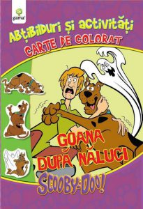 Scooby Doo! Goana dupa naluci. Carte de colorat