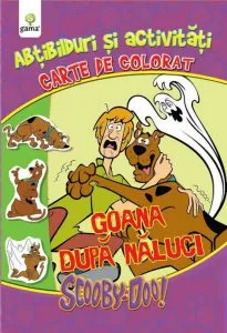 Scooby Doo! Goana dupa naluci. Carte de colorat