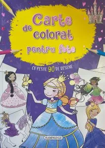 Carte de colorat pentru fete de Curious Universe Uk
