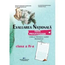 Evaluarea nationala. Teste pregatitoare, clasa a 4-a de Alina Johnson Pop