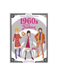 Historical Sticker Dolly Dressing 1960s Fashion de Emily Bone