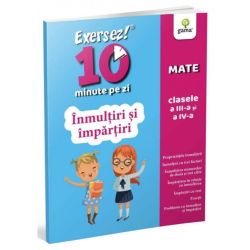 Inmultiri si impartiri - clasele III-IV