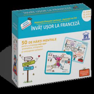 Invat usor la franceza - 50 de harti mentale - volumul II - cl. a III-a, cl. a IV-a, cl. a V-a