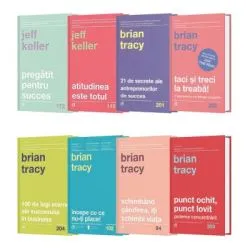 Pachet format din 8 titluri Pregatit pentru succes, Atitudinea este totul. Schimba-ti atitudinea de Brian Tracy