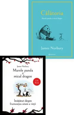 Pachet Marele panda si micul dragon de James Norbury