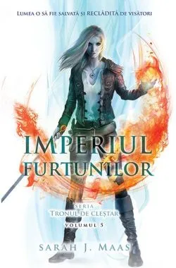 Imperiul furtunilor. Tronul de cleștar (Vol. 5) - HC de Sarah  J. Maas