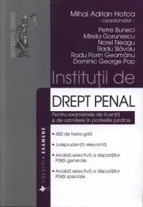 Institutii de drept penal de Mirela Gorunescu