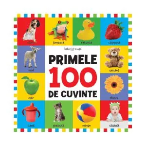 Bebe învață. Primele 100 de cuvinte (format mare)