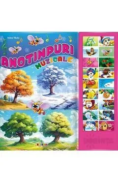 Carte cu sunete. Anotimpuri muzicale de Inesa Tautu