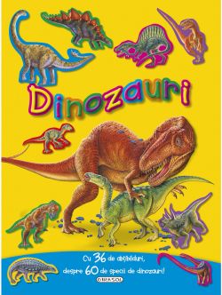 Dinozauri cu 36 de abtibilduri despre 60 de specii