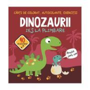 Dinozaurii ies la plimbare. 40 de autocolante